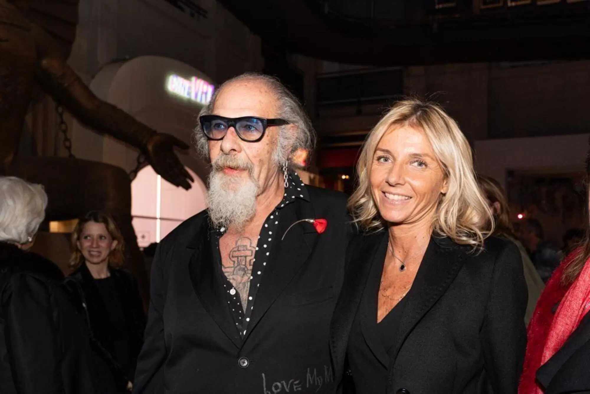 Roberto D'Agostino e Cristina Seymandi