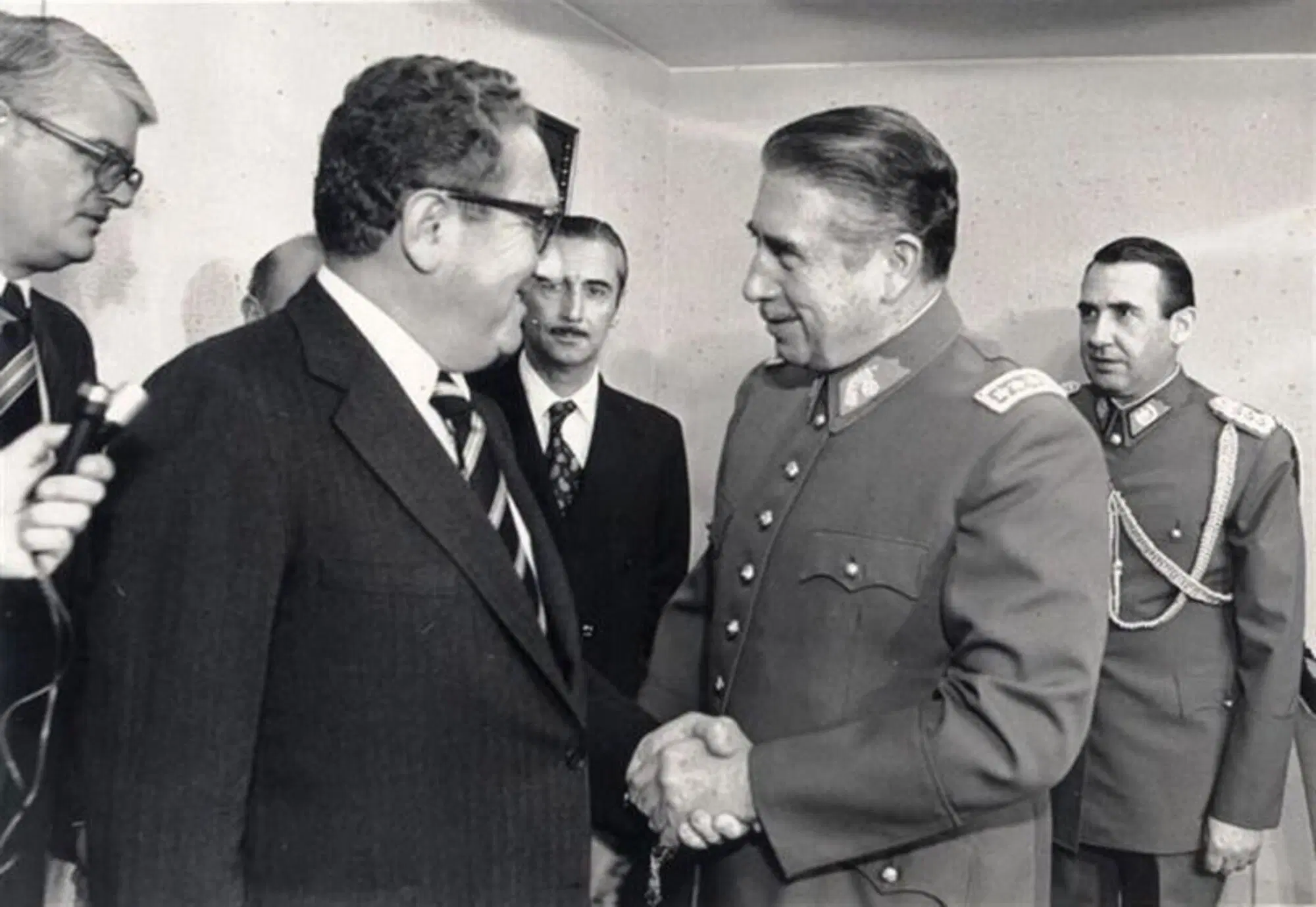 Henry Kissinger e Pinochet