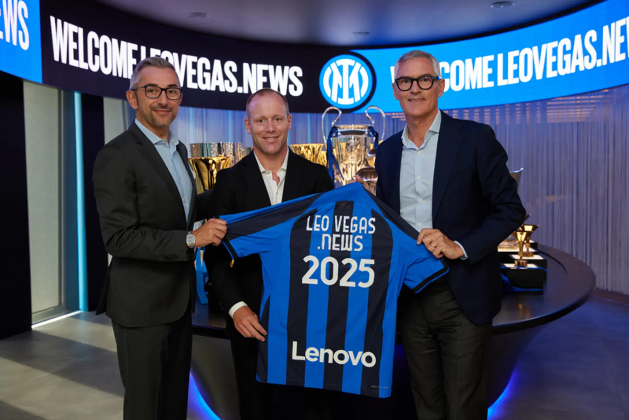 L'Inter e lo sponsor LeoVegas.news