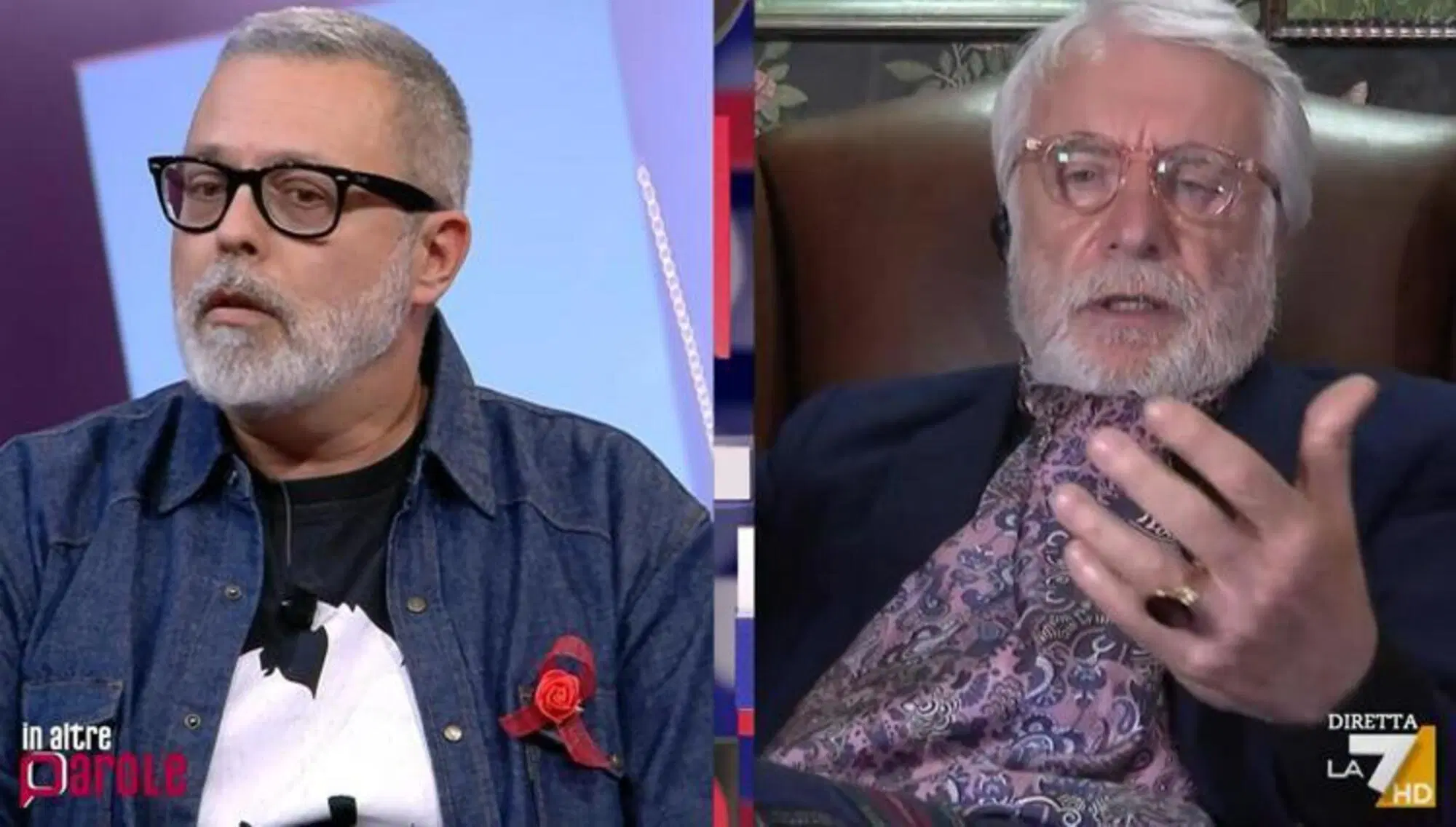 Frankie Hi-Nrg e Paolo Crepet in tv