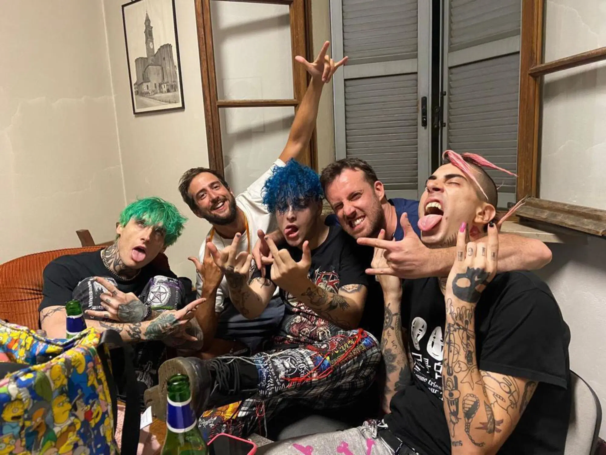 La Sad con Gianmarco Aimi per l'intervista a Rolling Stone