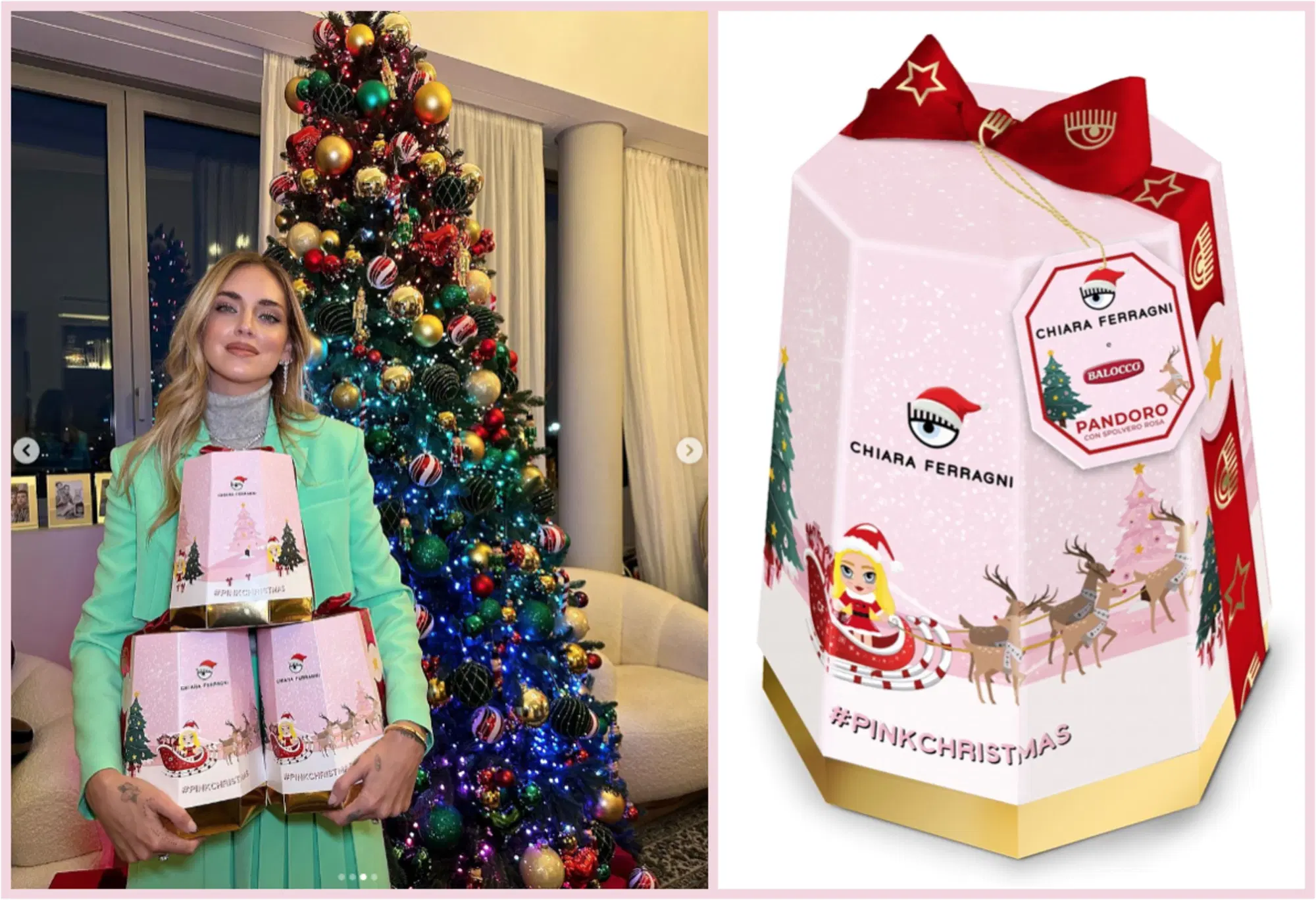 Chiara Ferragni e la campagna per Balocco