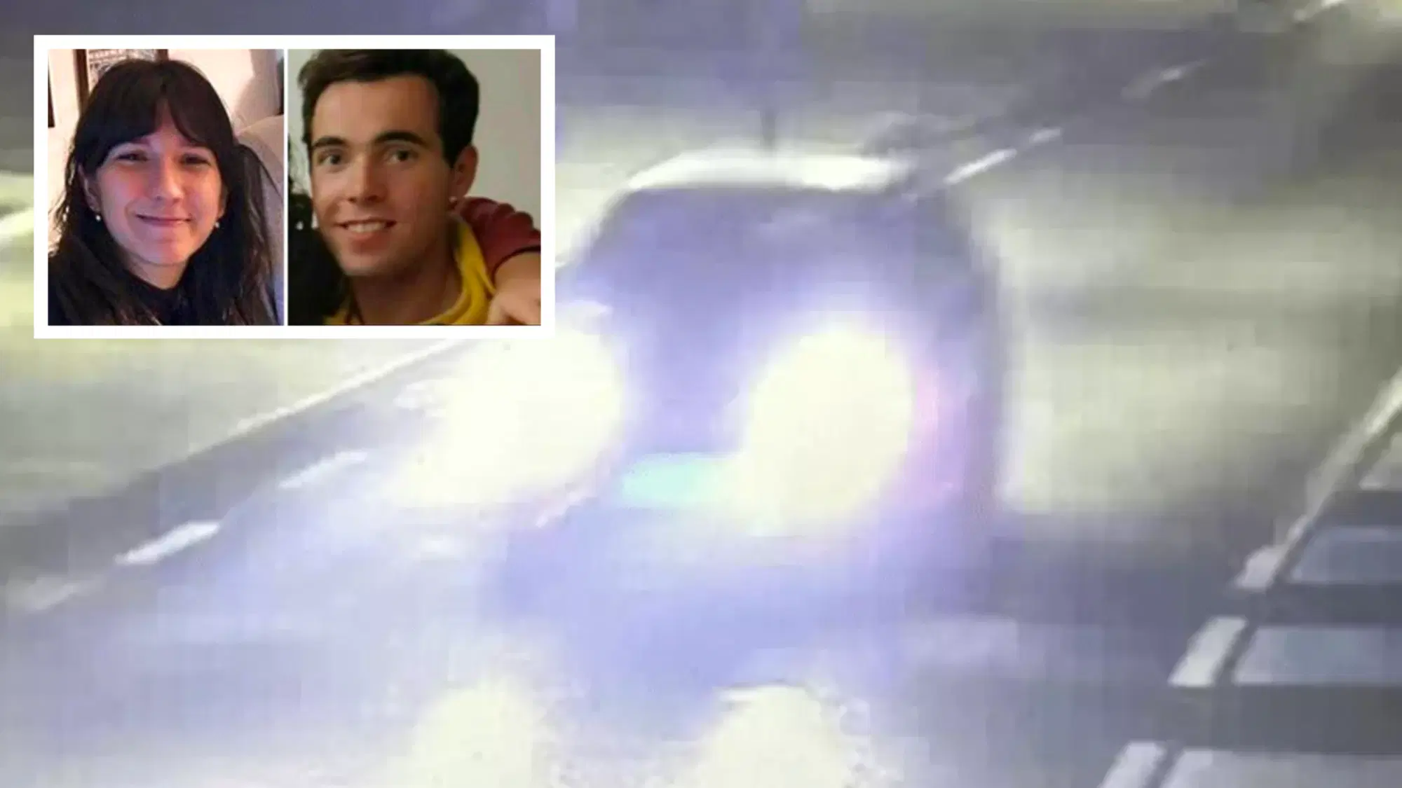 L'auto di Filippo Turetta in fuga dopo l'omicidio di Giulia Cecchettin