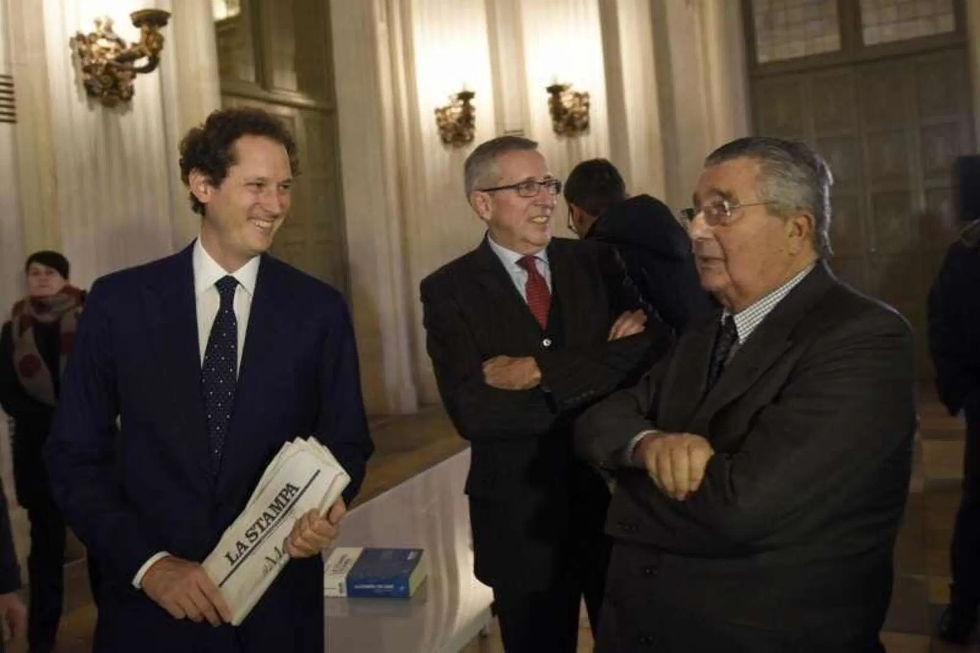 John Elkann e Carlo De Benedetti