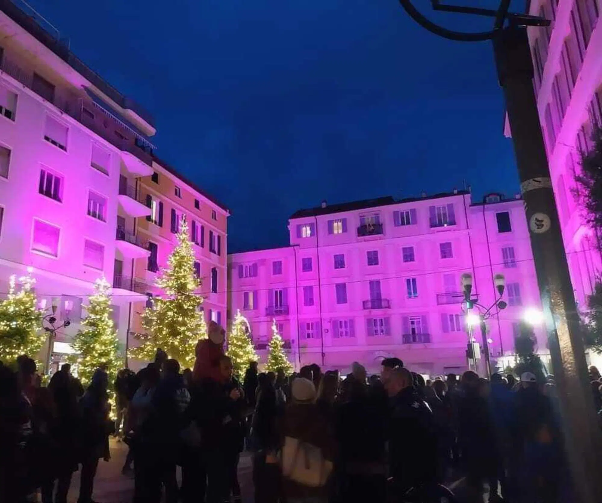 L'illuminazione artistica a Sanremo