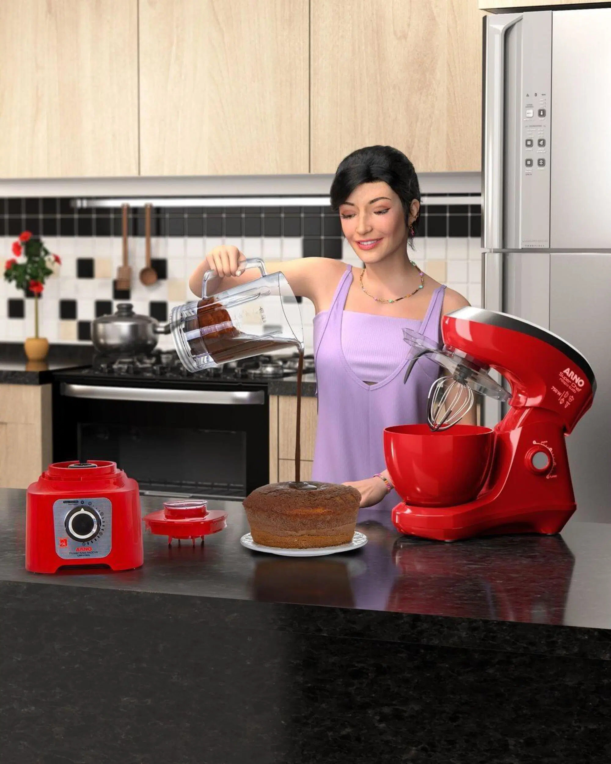 L'influencer Lu do Magalu creata con IA