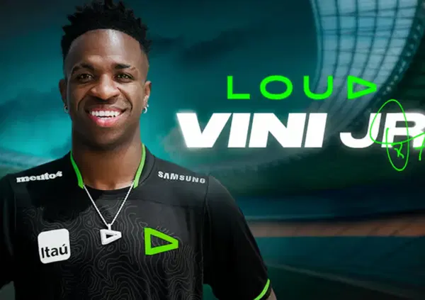 Ma che caz*o ci fa Vinicius Jr. del Real Madrid con il team di gaming Loud (Esport)? 