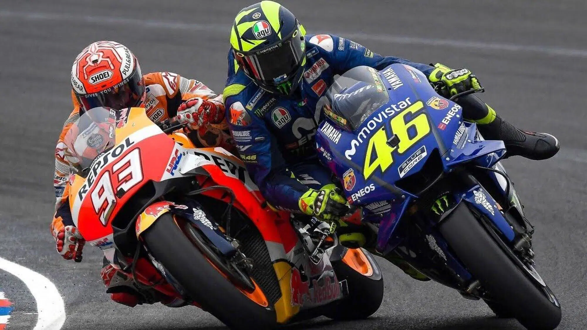 Valentino Rossi VS Marc Marquez