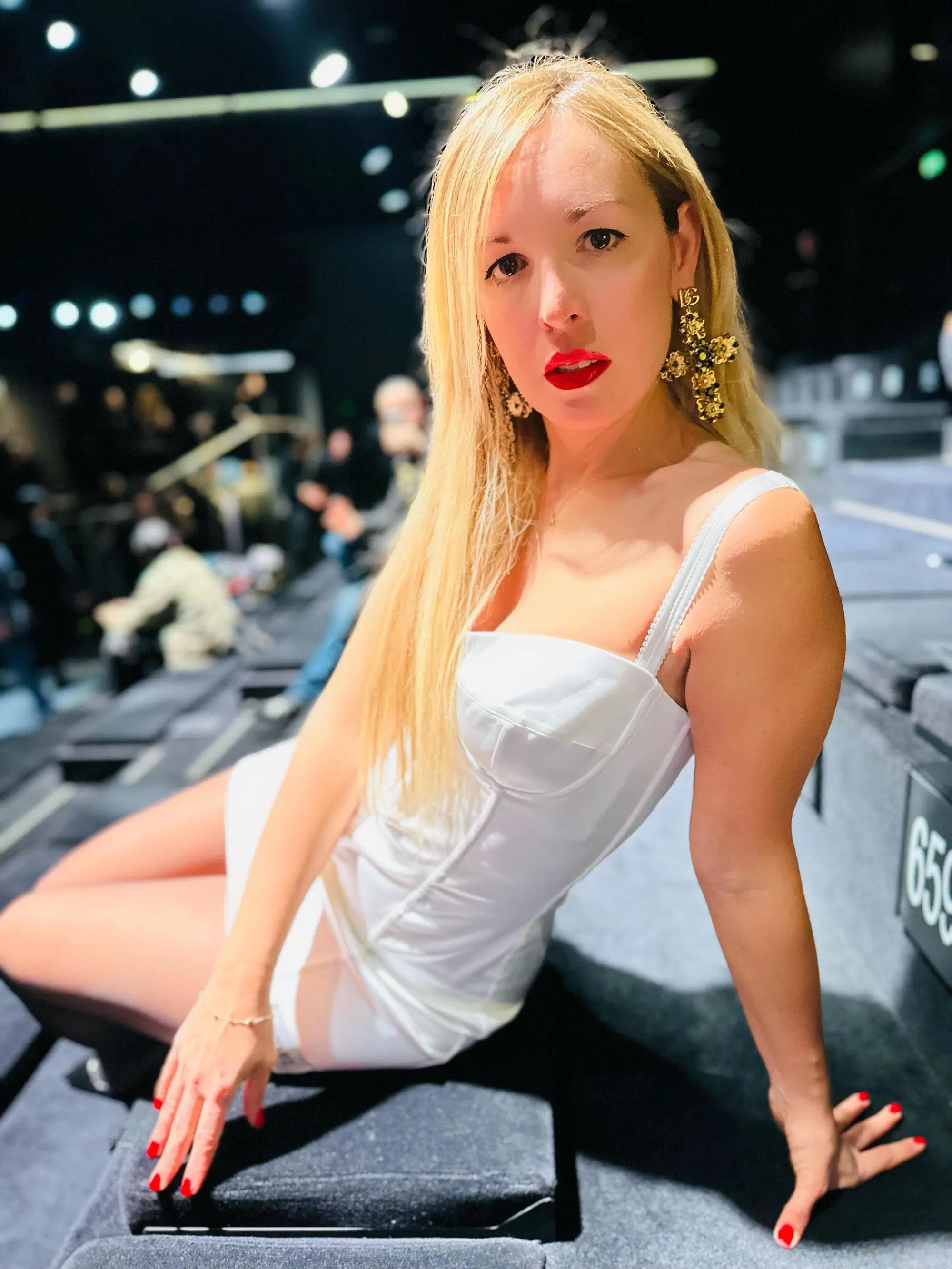 Alessia Kant alla sfilata di Dolce &amp; Gabbana