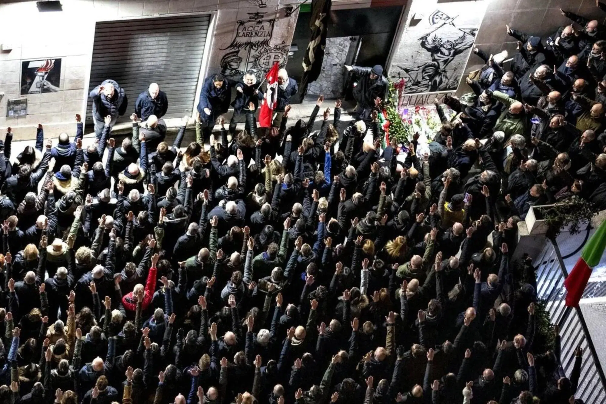 La commemorazione di Acca Larenzia dell'8 gennaio 2024