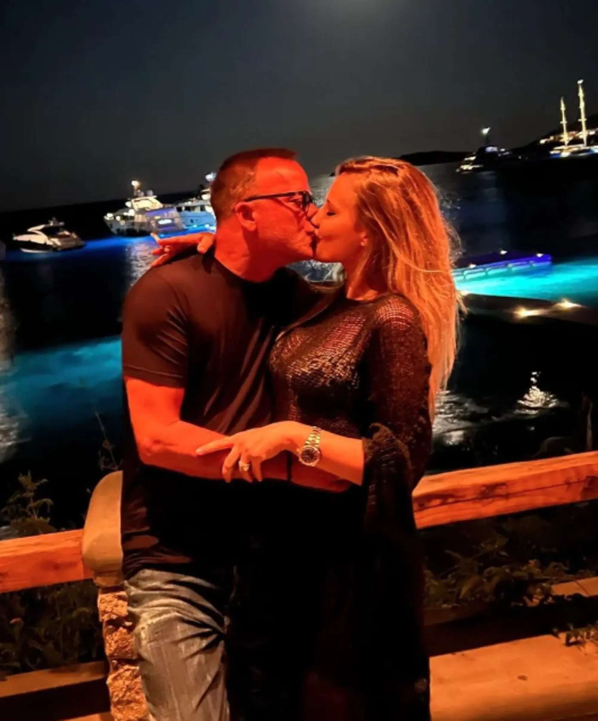 Gigi D'Alessio e la fidanzata Denise Esposito