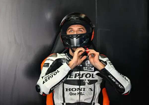 Secondo Luca Marini la Honda &egrave; migliorata tanto, ma poi guarda le Ducati e ammette: "Fanno spavento..." 
