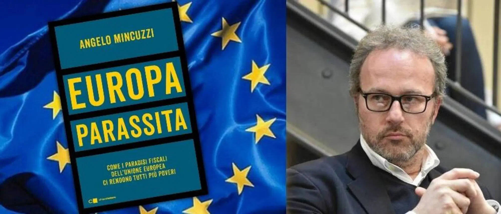 Angelo Mincuzzi e il suo libro "Europa parassita"