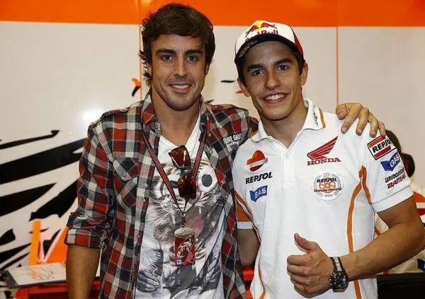 Marc Marquez su Fernando Alonso: "Uno dei pochi che fa sorpassi veri in Formula 1. Ecco cosa mi ha insegnato..."
