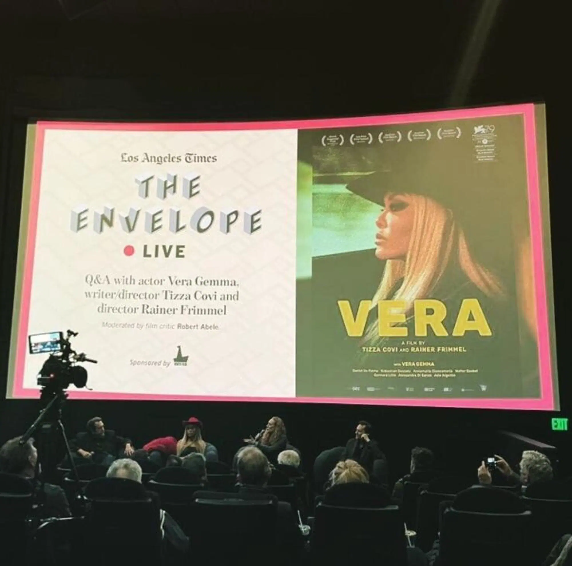 The Culver Theater sold out per il film "Vera"