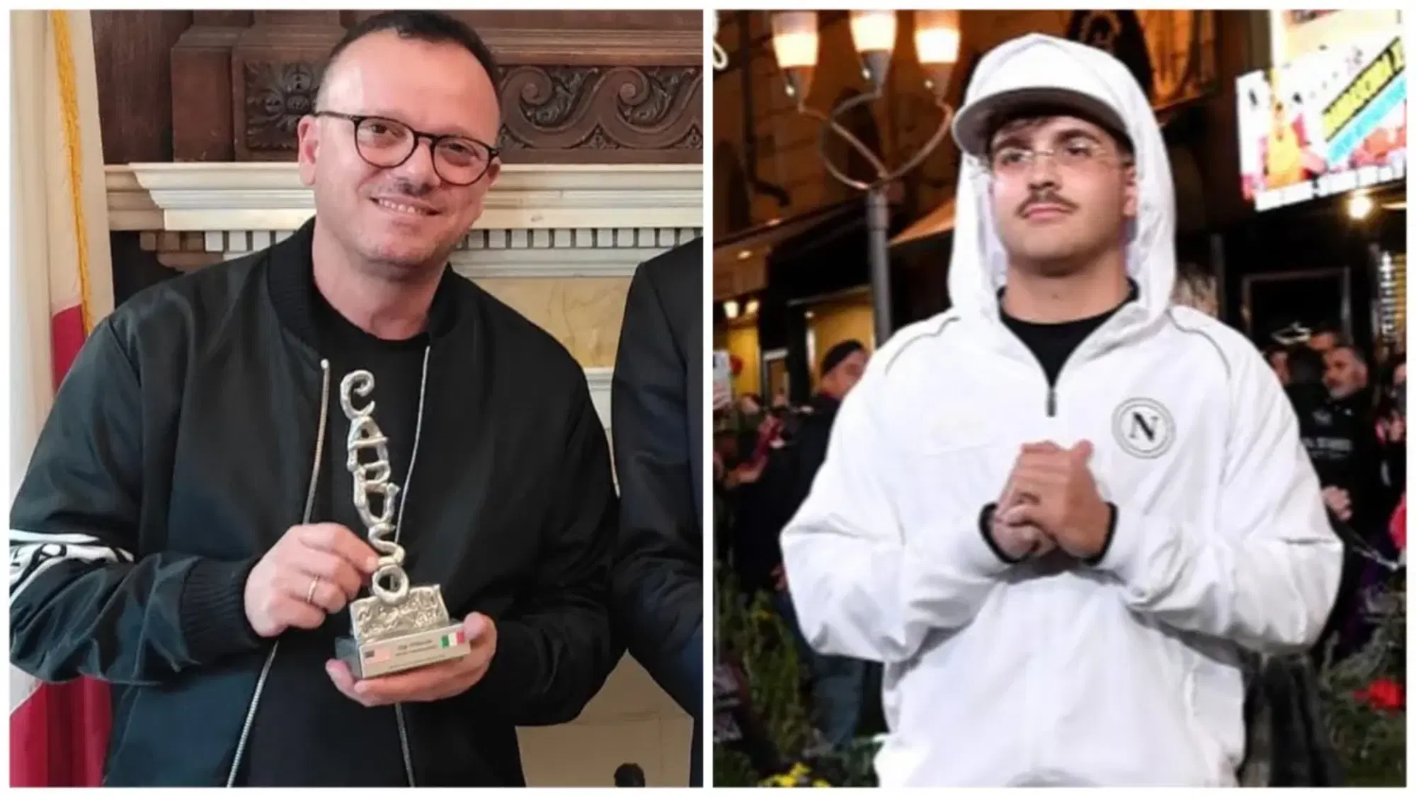 Gigi D'Alessio e Geolier