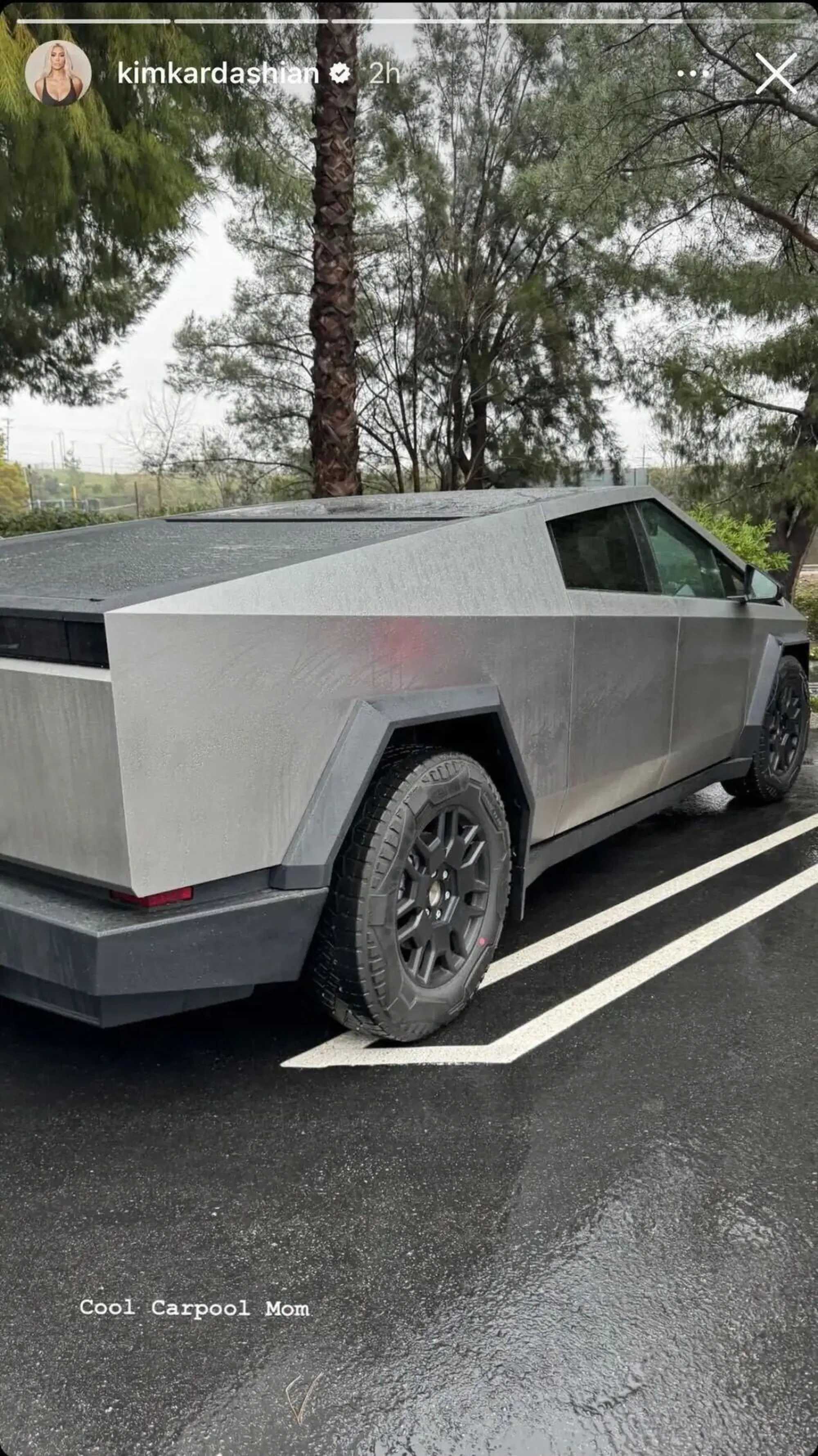 Il Tesla Cybertruck di Kim Kardashian