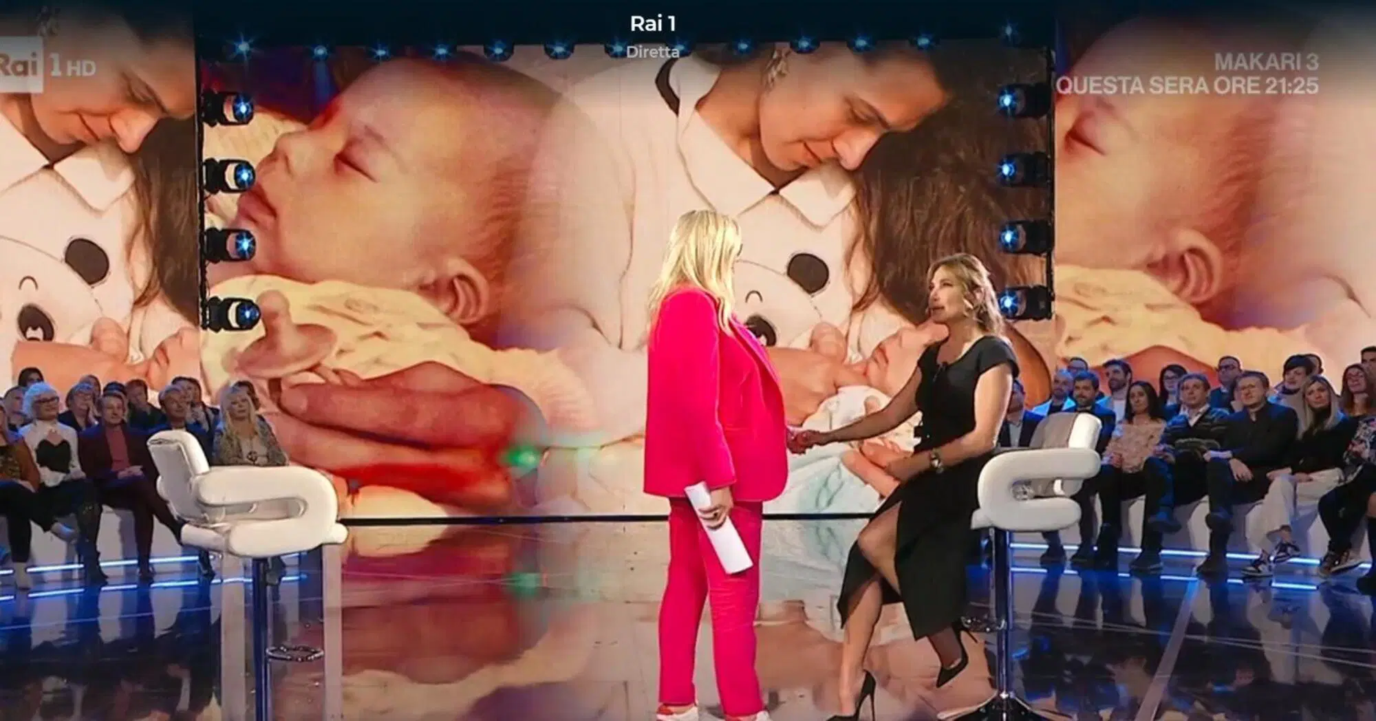 Barbara D'Urso e Mara Venier a Domenica In