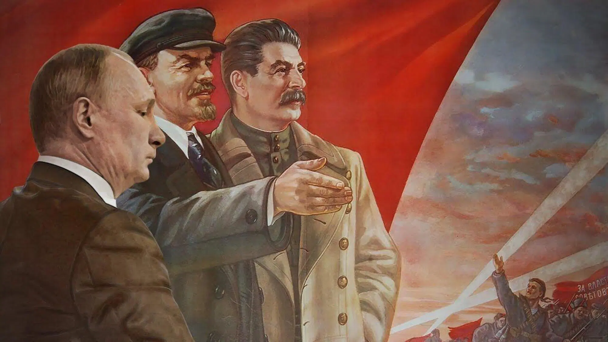 Putin, Lenin e Stalin, nella Russia di ieri e oggi
