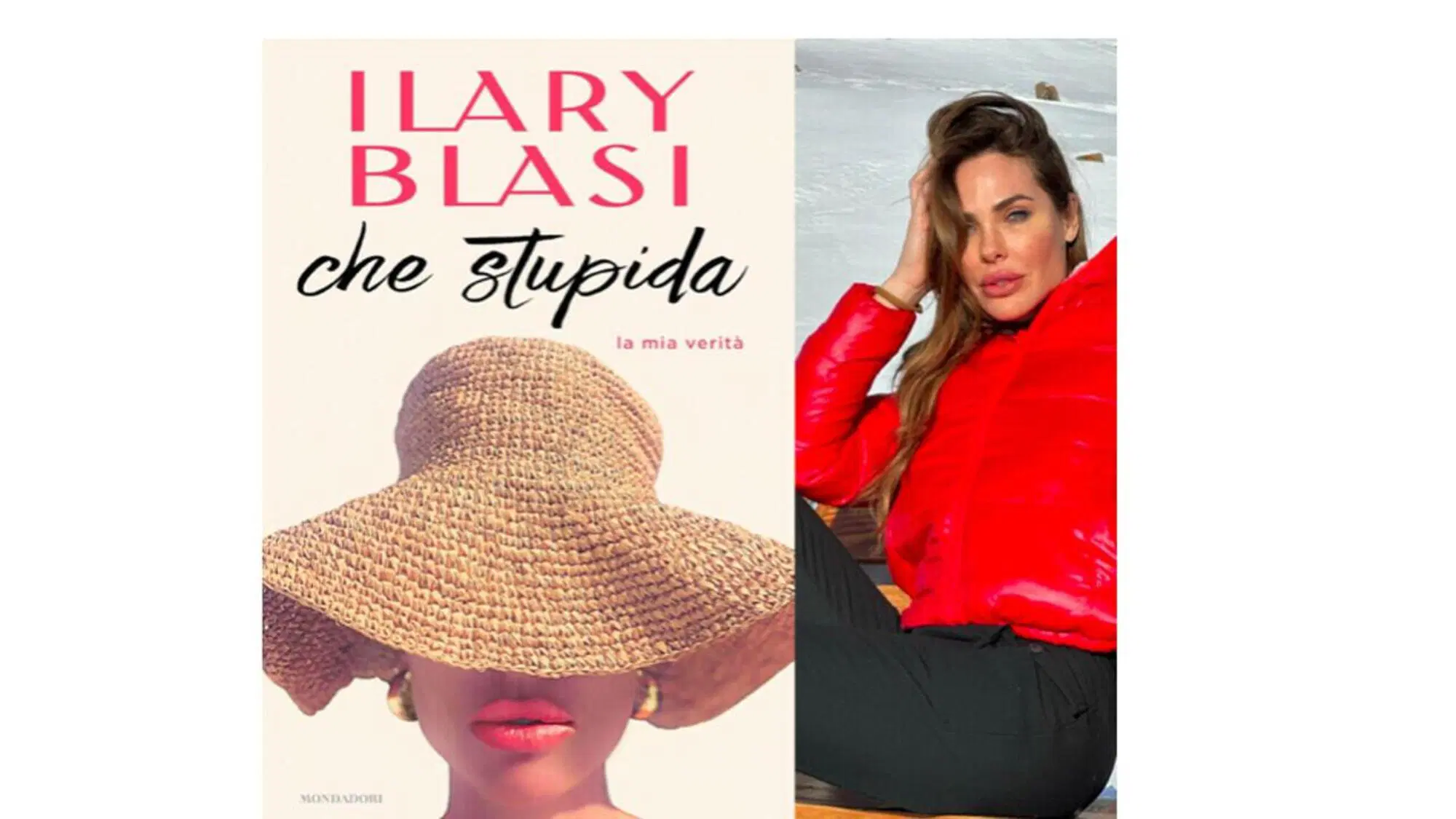 Ilary Blasi e il suo libro "Che stupida"