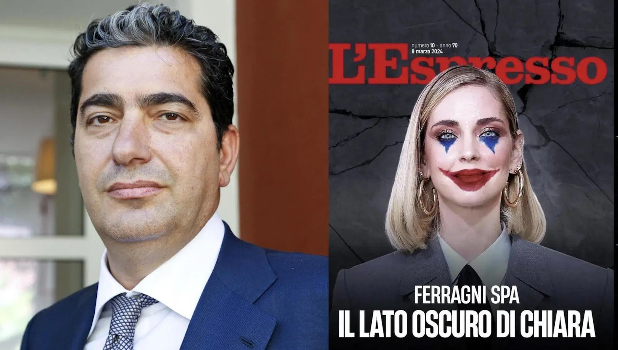 Donato Ammaturo e la copertina dell'Espresso