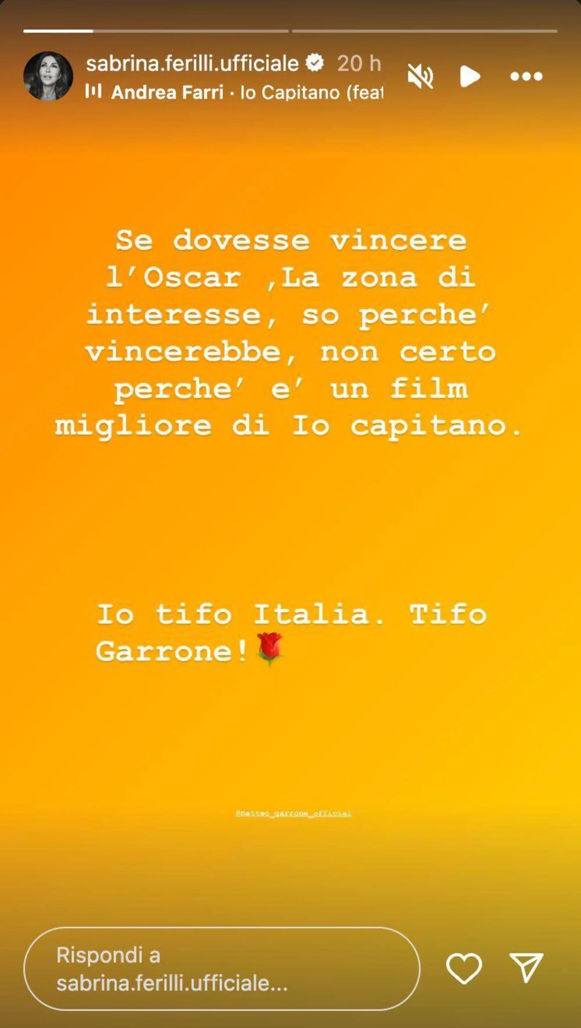 La storia di Sabrina Ferilli