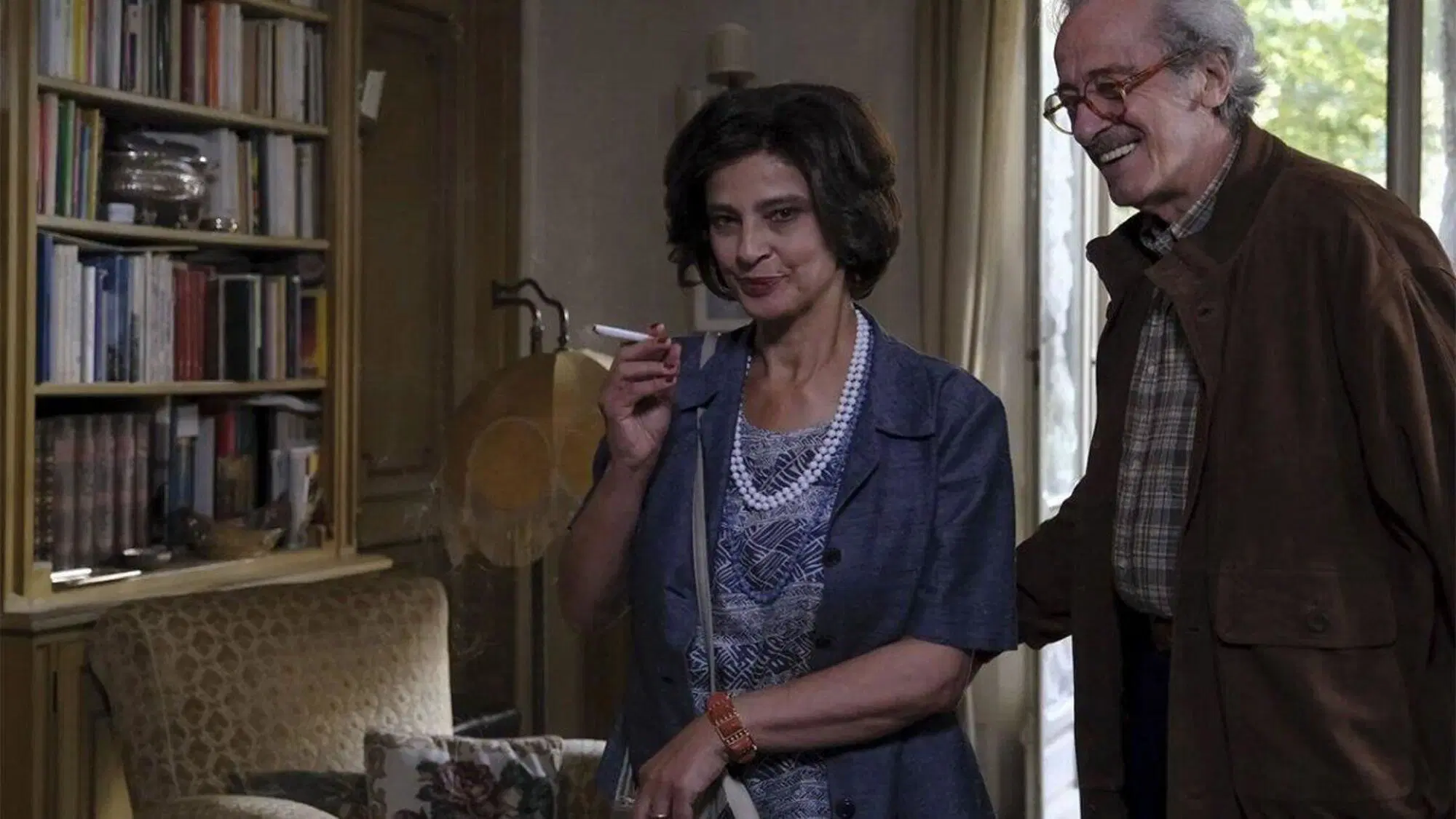 Laura Morante e Mariano Rigillo in una scena di &ldquo;Folle D&rsquo;Amore&rdquo;