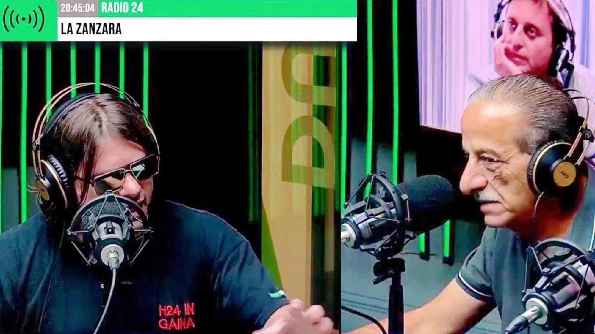 Filippo Champagne e Nevio "lo Stirato" ospiti a La Zanzara