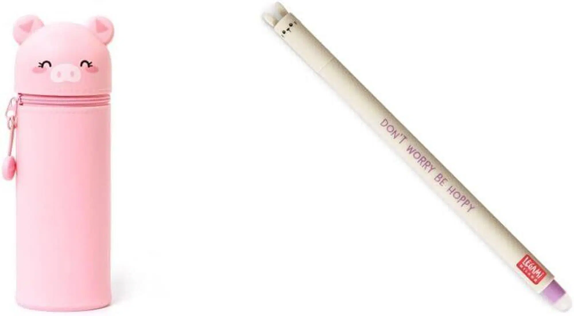 L'astuccio rosa con maialino di Giorgia Meloni