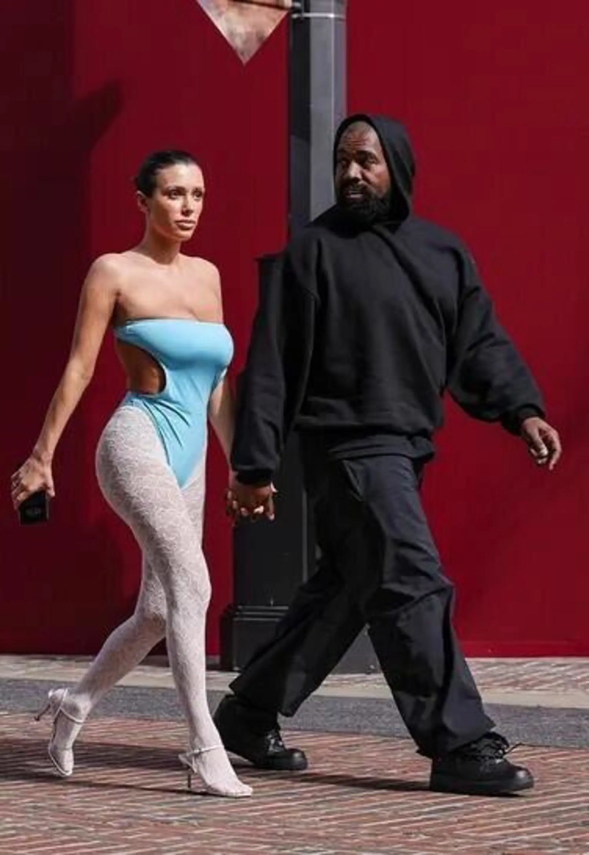 Bianca Censori e Kanye West