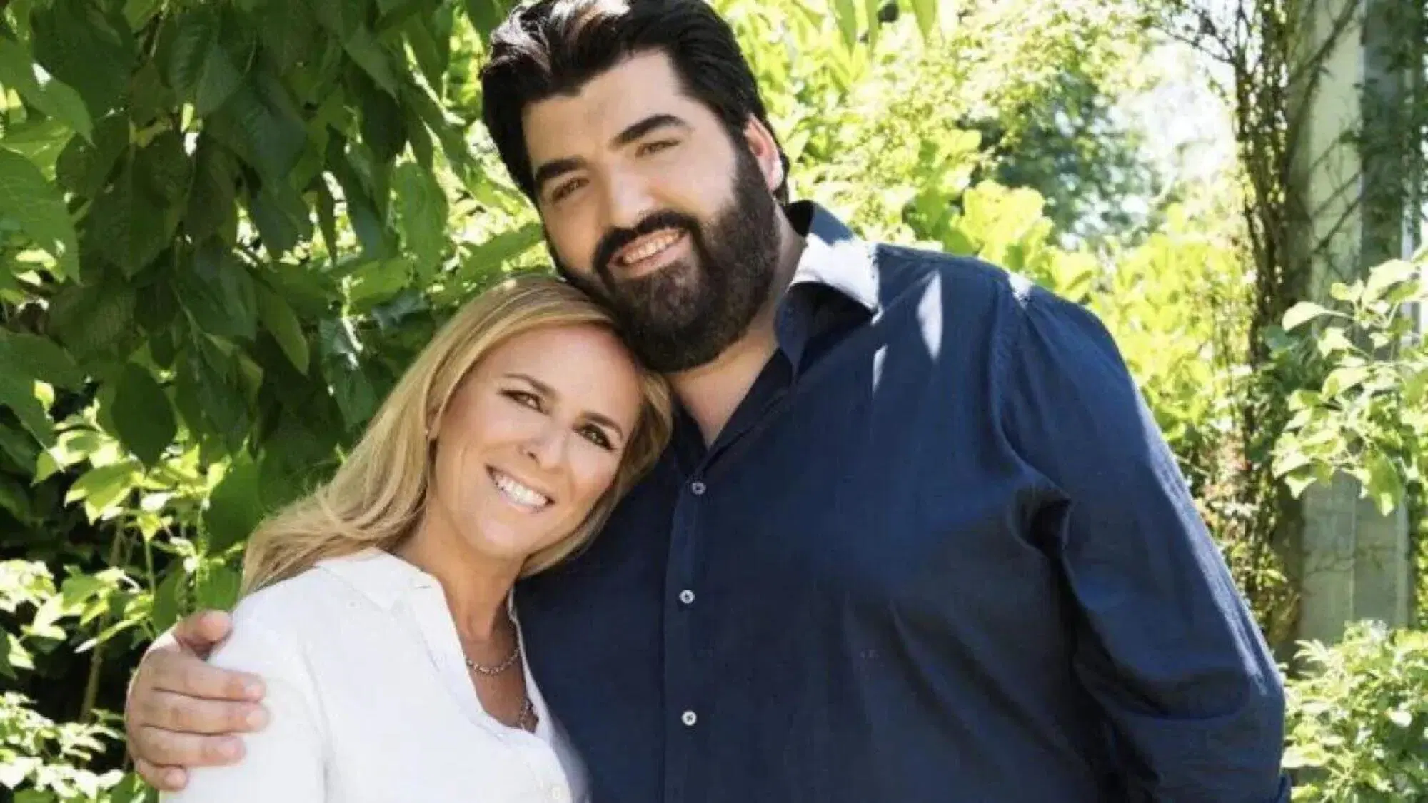 Chef Antonino Cannavacciuolo con sua moglie Cinzia Primatesta
