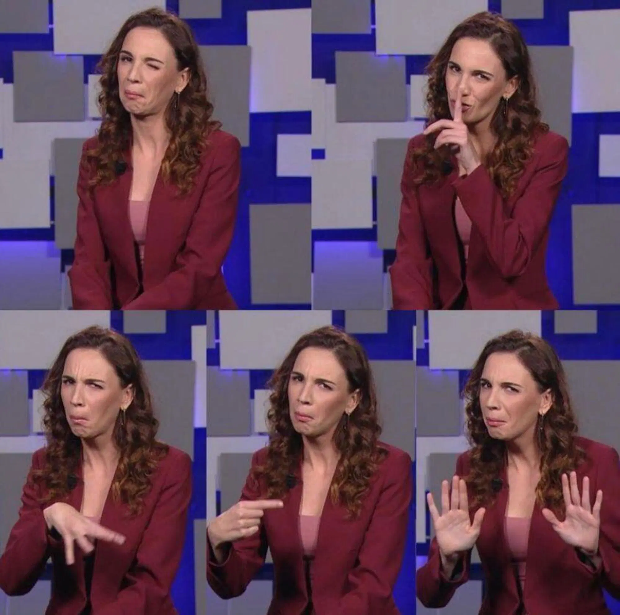 Emanuela Fanelli in versione meme