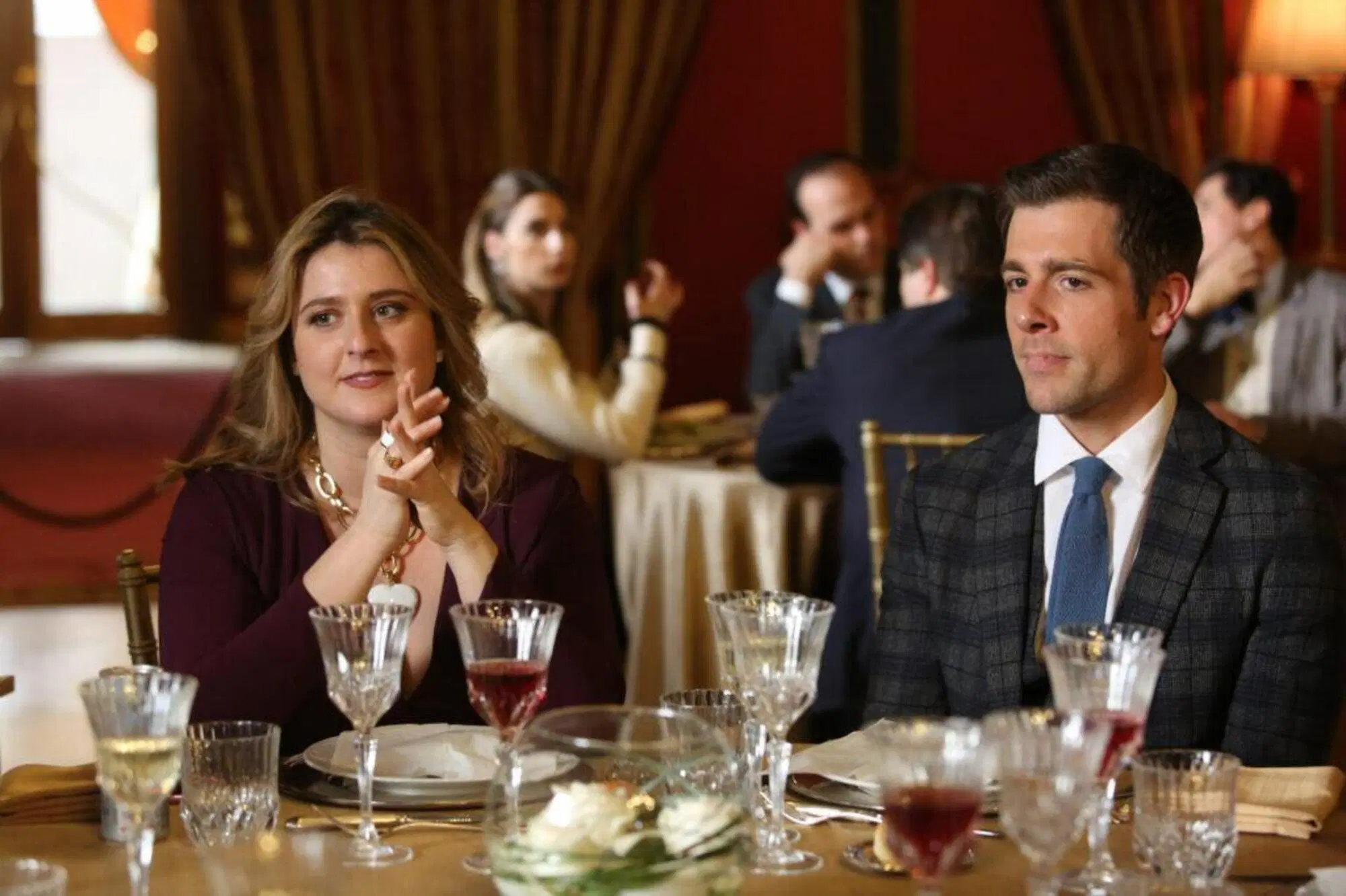 Michela Giraud ed Edoardo Purgatori in "Flaminia"