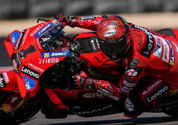 Ok, ma cos'&egrave; successo a Pecco Bagnaia nella Sprint Race di Austin? Lui non ha dubbi: "La gomma posteriore..."