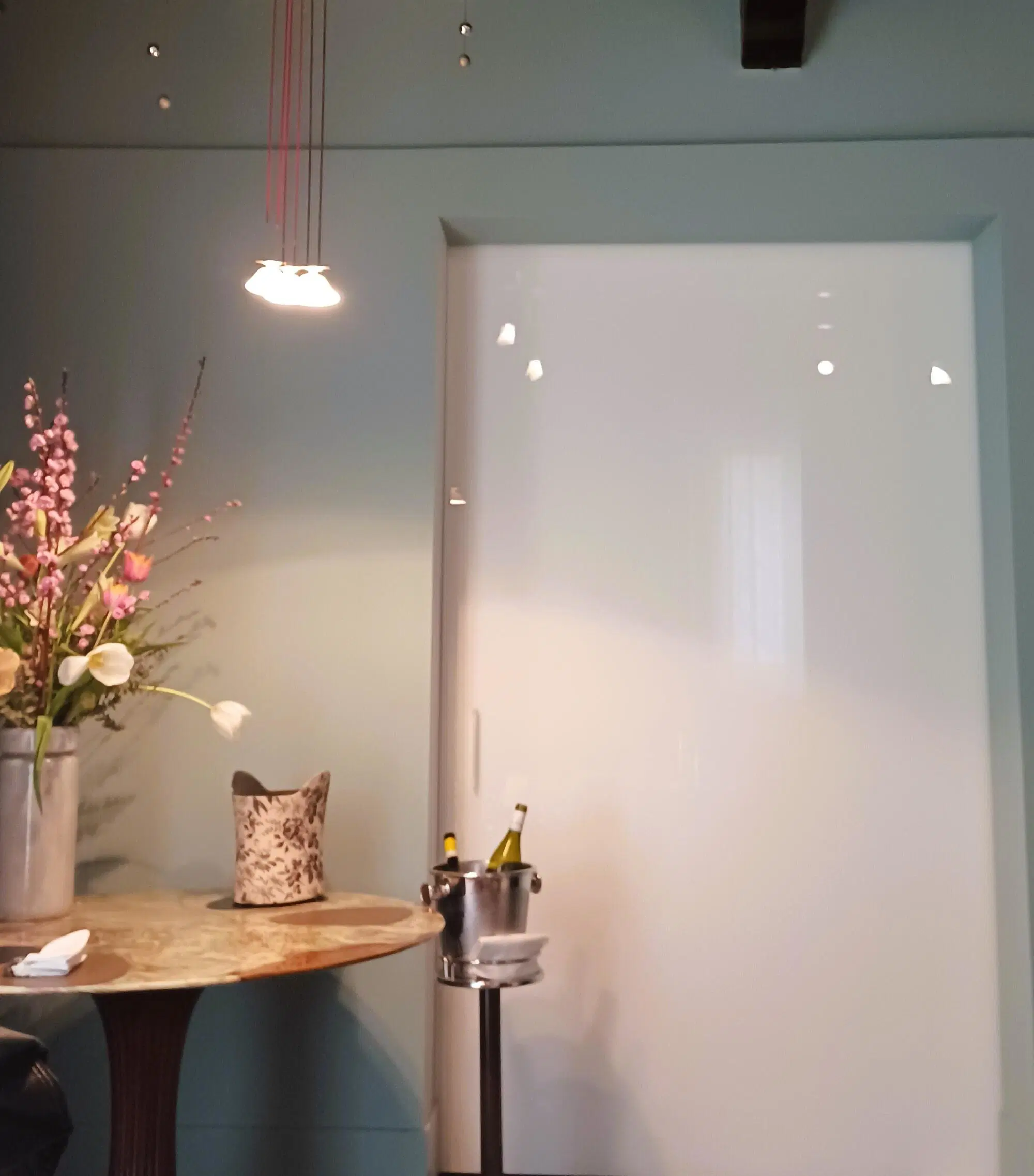 Un tavolo all'interno dell'Osteria Francescana