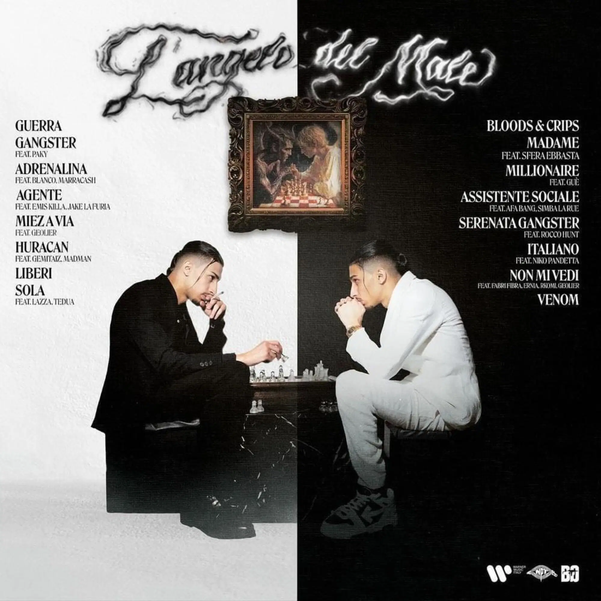 Il disco di Baby Gang "L'angelo del male"