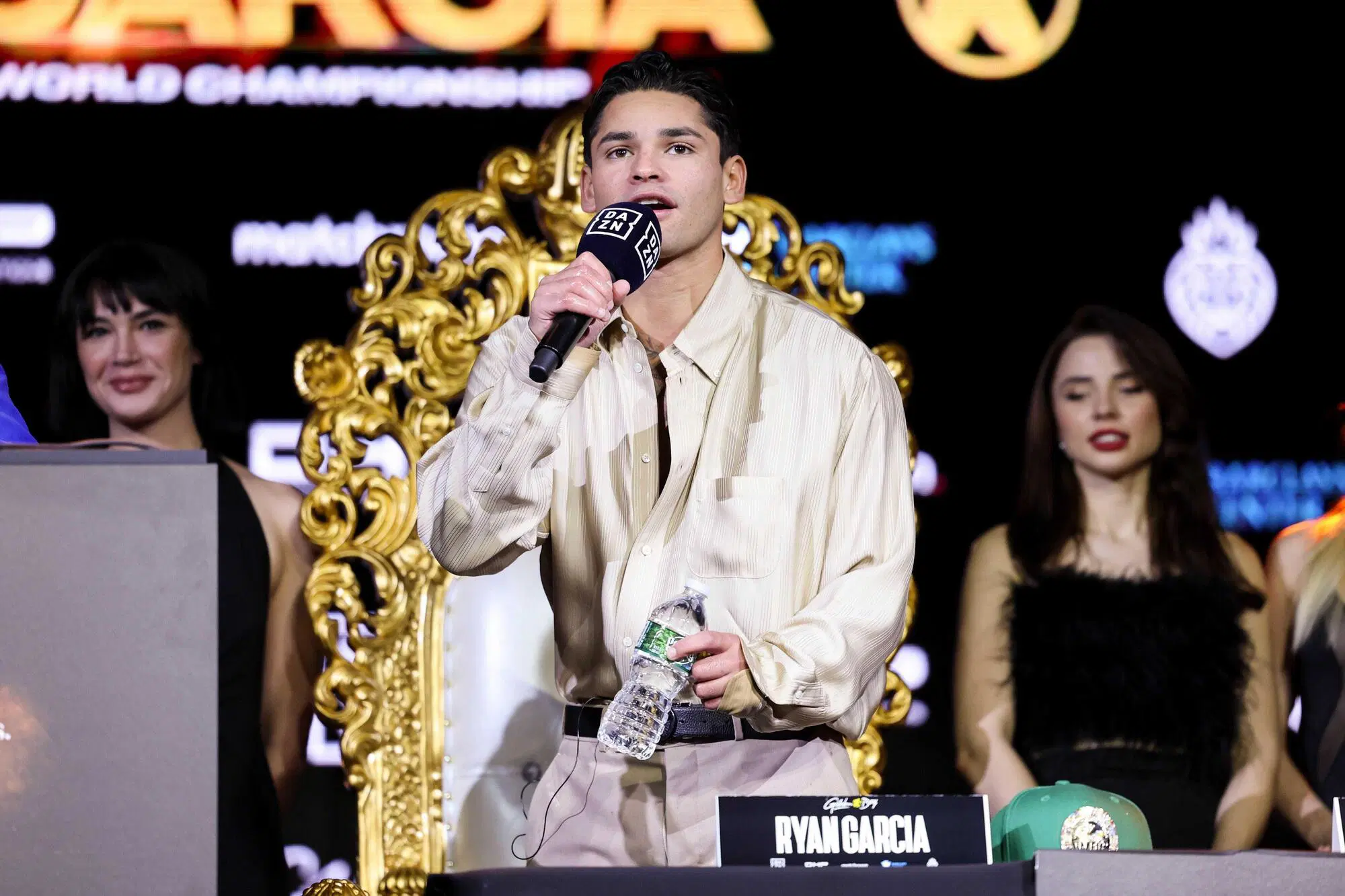 Ryan Garcia sul "trono"