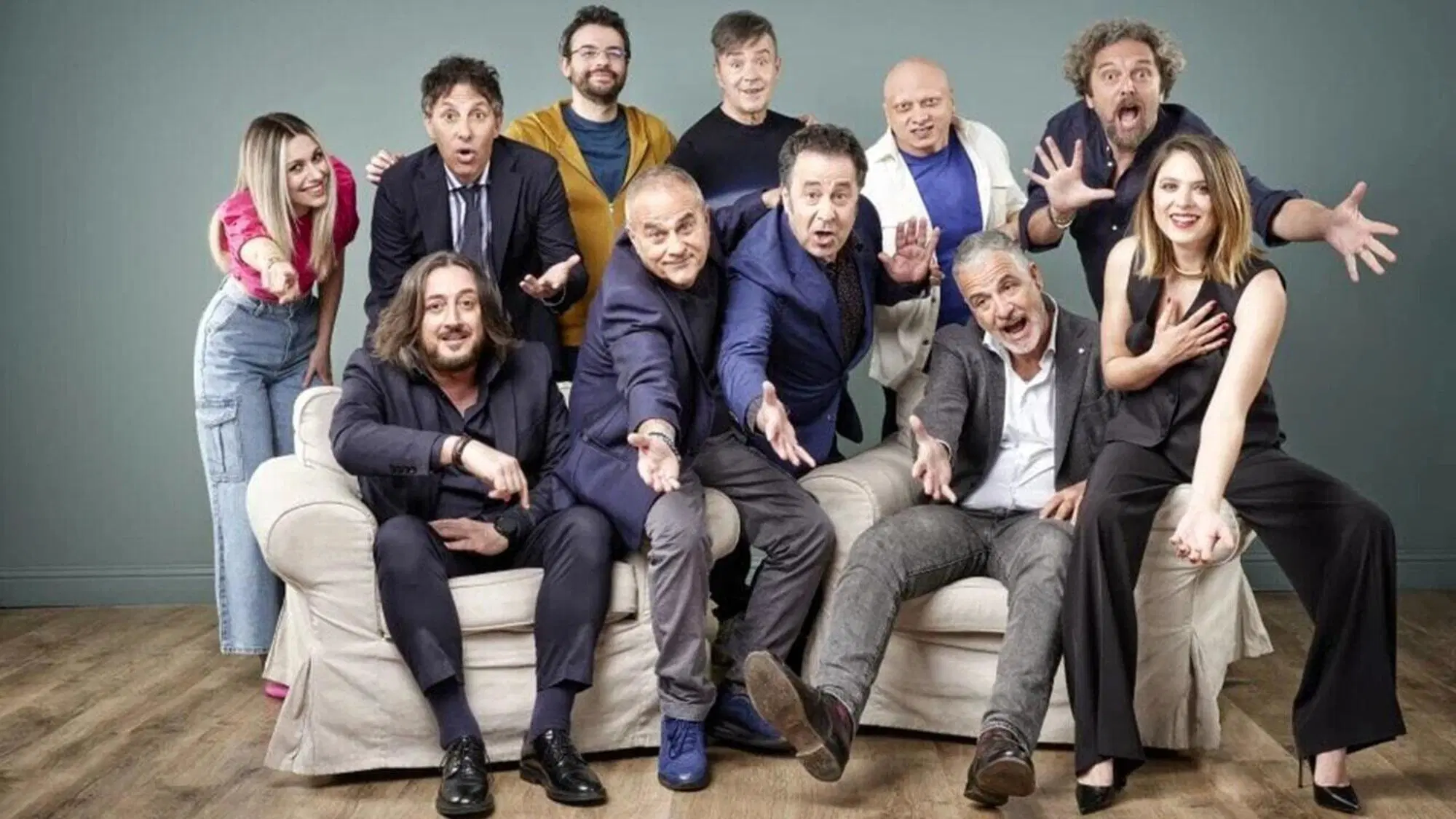 I protagonisti di Gialappa Show