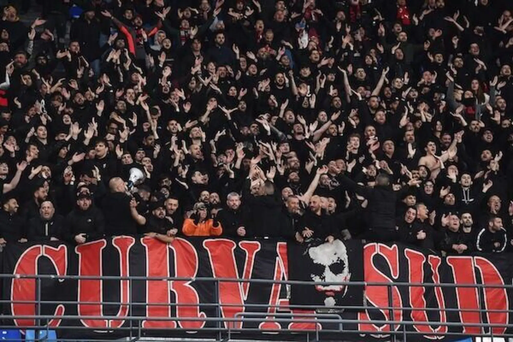 Gli ultras del Milan