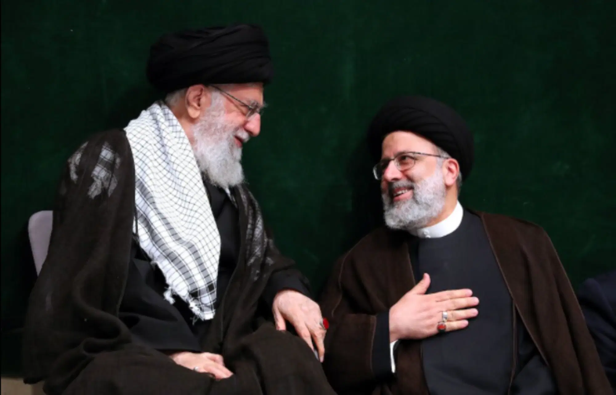 Ebrahim Raisi l'Ayatollah Ali Khamenei