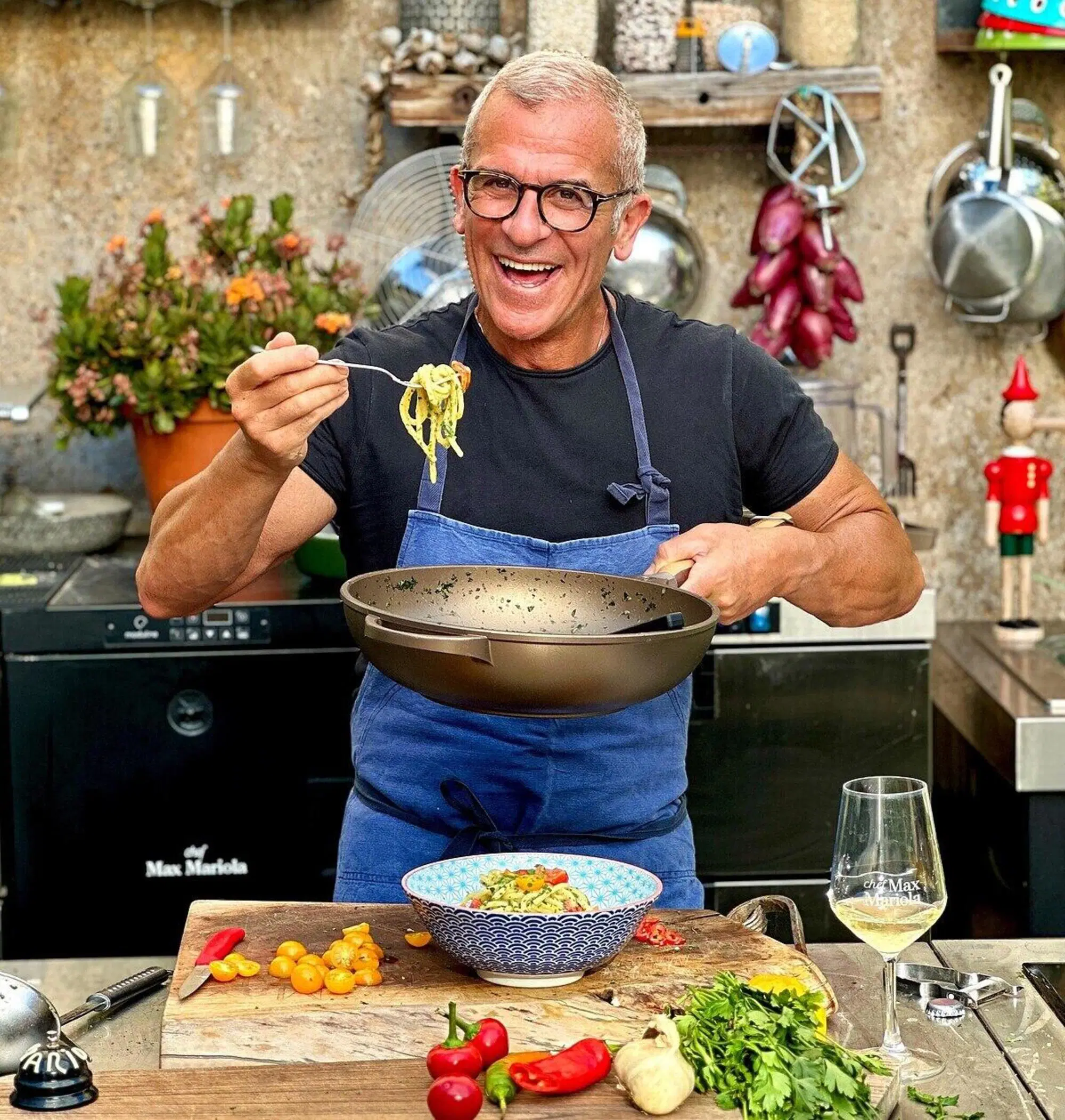 Max Mariola e le sue video-ricette sui social