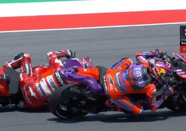 Per Enea Bastianini &egrave; gi&agrave; domani: "Non ho visto l'entrata di Martin, per&ograve; l'ho sentita. Inutile arrabbiarsi..."