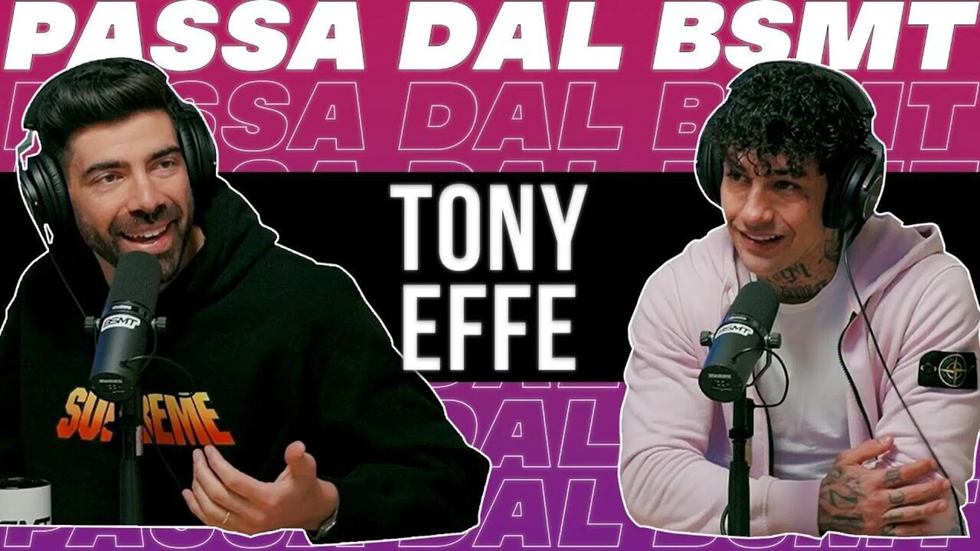 Tony Effe con Gianluca Gazzoli