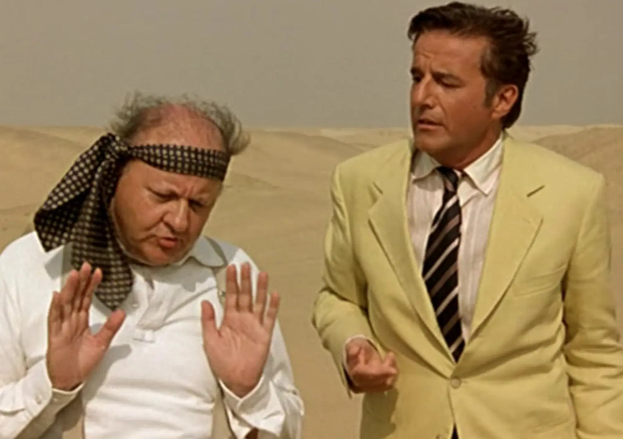 Massimo Boldi e Christian De Sica in "Natale sul Nilo" (2002)