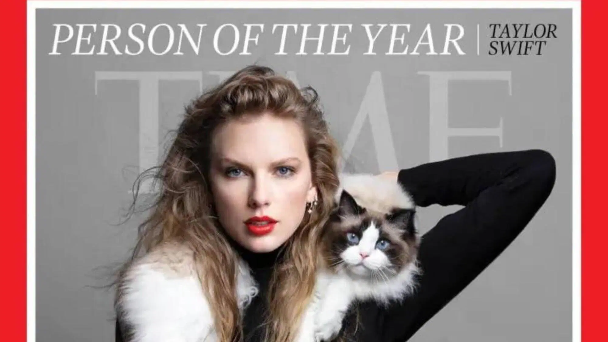Taylor Swift "Persona dell'anno 2023" per la rivista Time