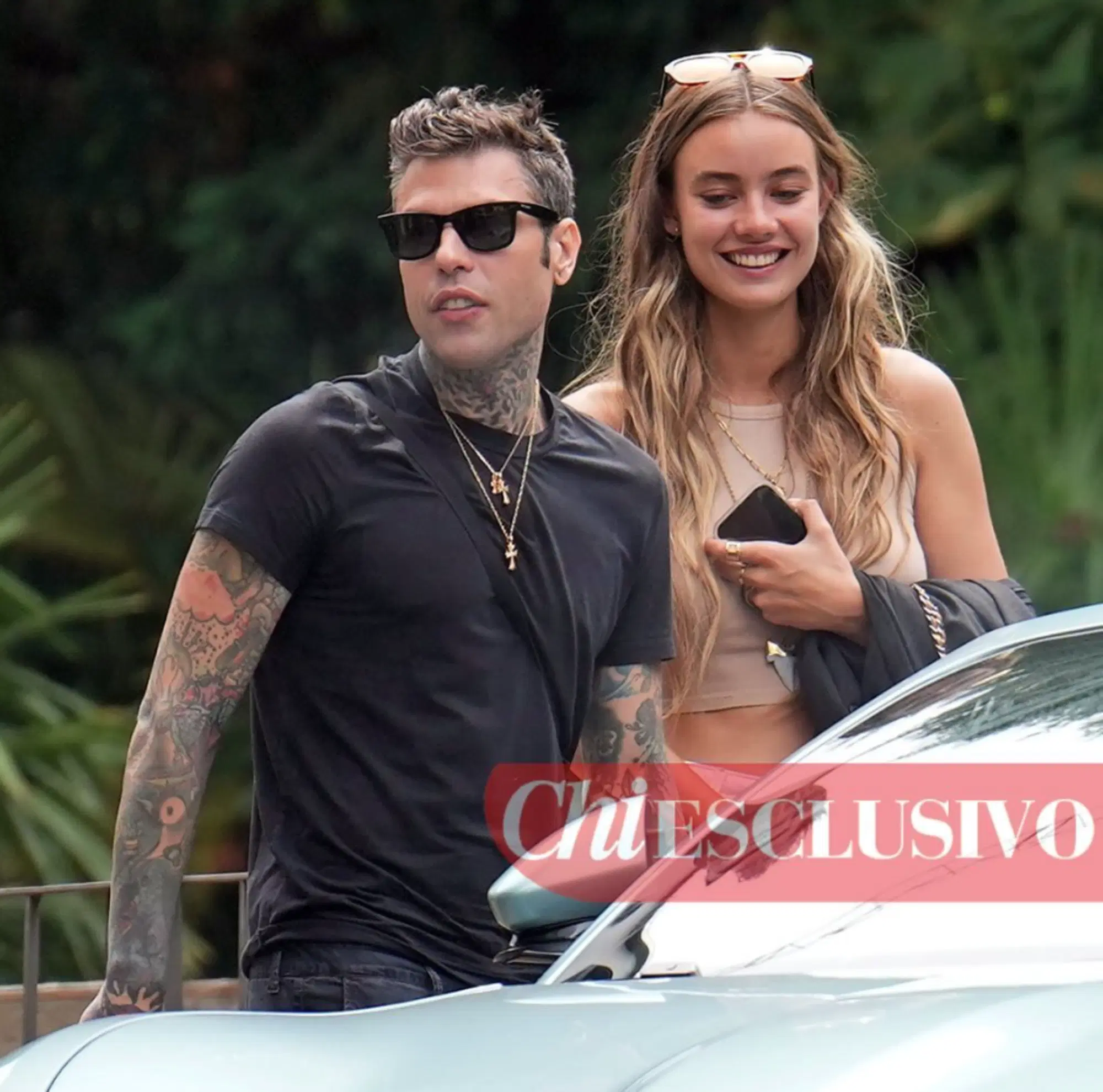 Fedez e Garance Authi&eacute; paparazzati da "Chi"