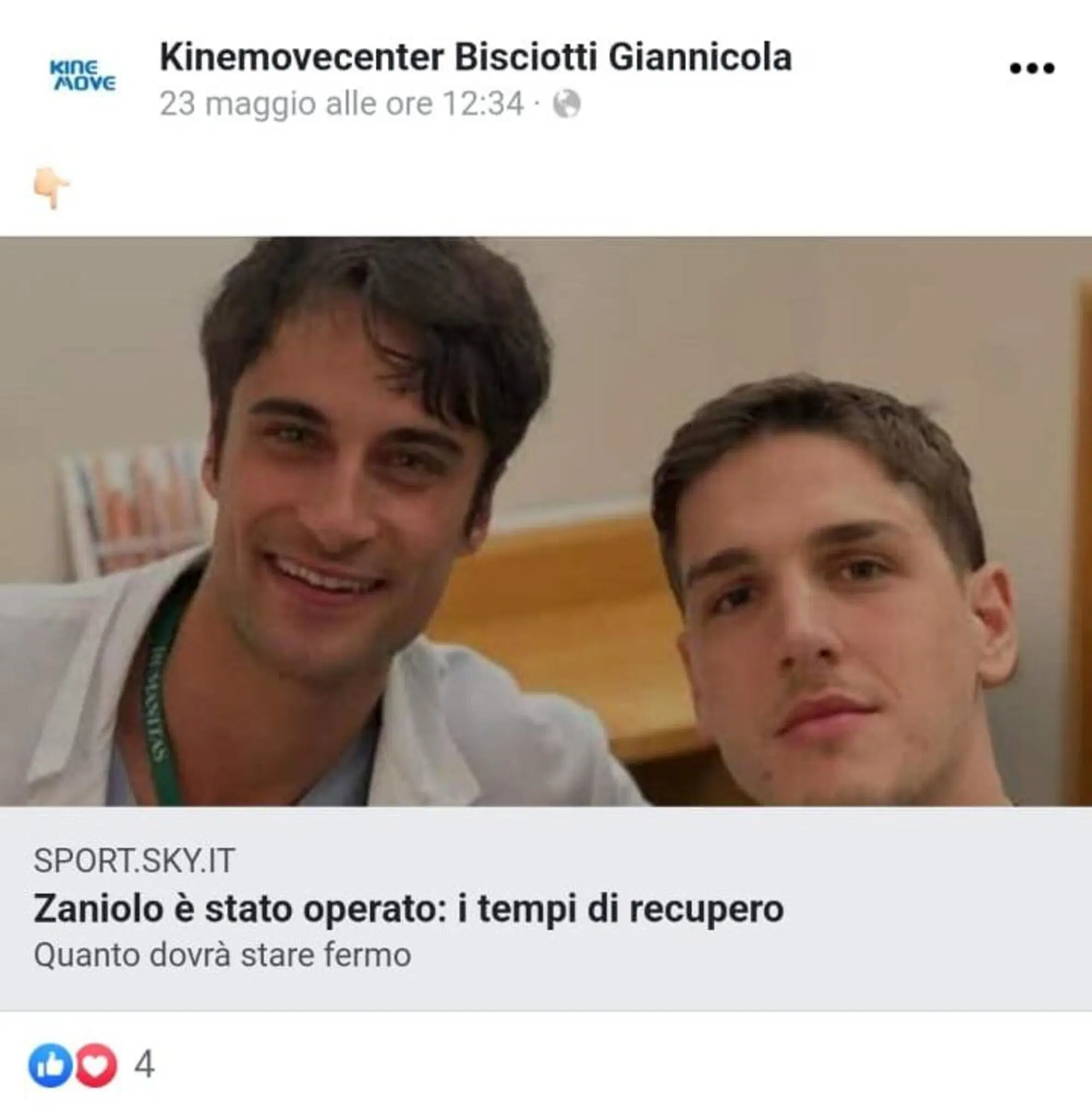 Andrea Bisciotti e Nicol&ograve; Zaniolo