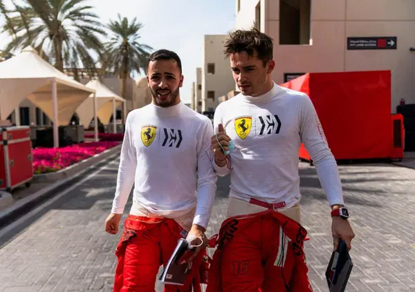 Le congratulazioni di Charles Leclerc ad Antonio Fuoco dopo la vittoria a Le Mans: "Ti voglio bene"