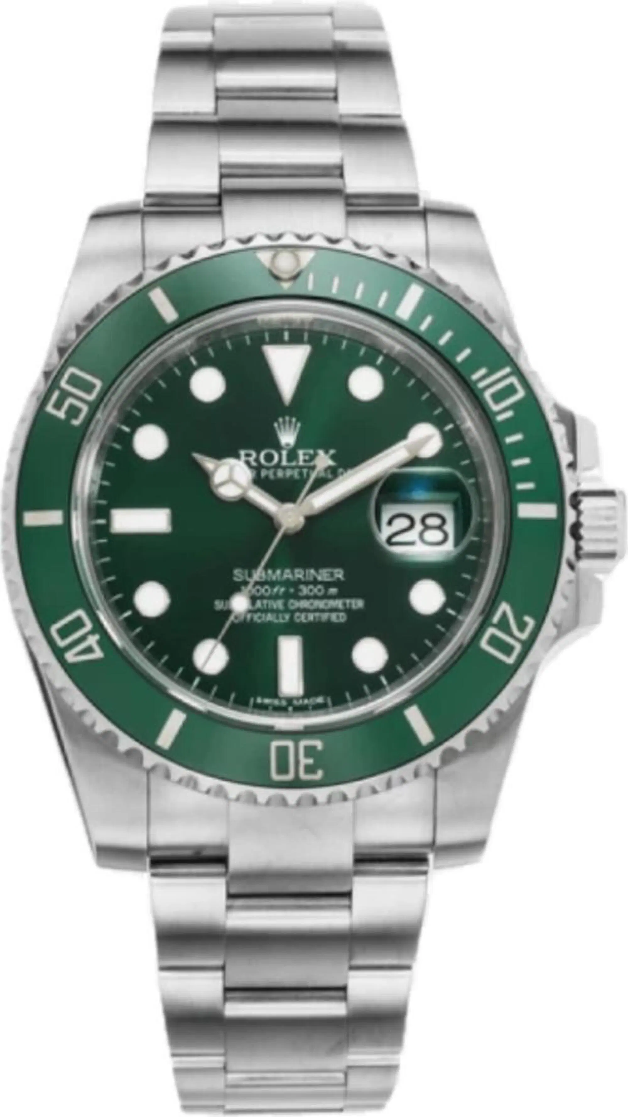 Il Rolex Submariner Hulk, secondo Moser &egrave; un po' passato di moda