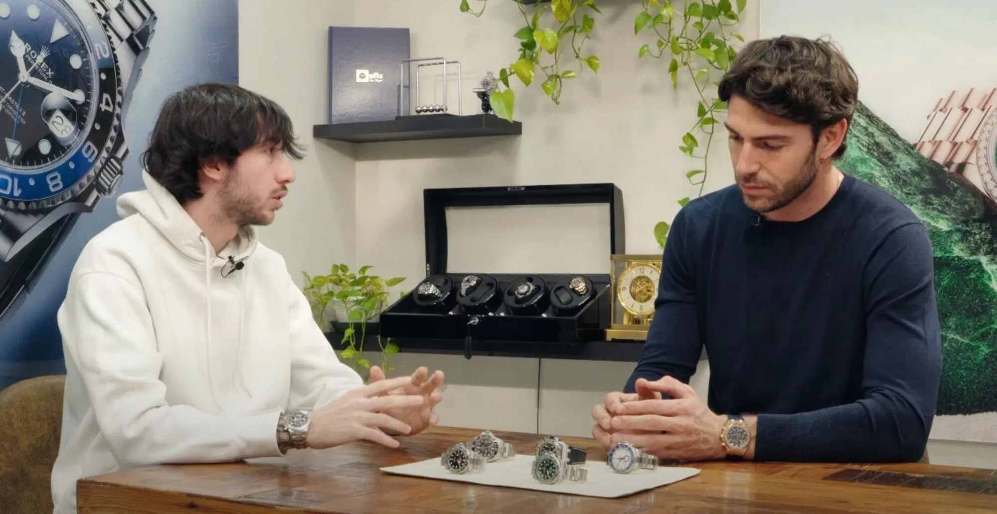 Ignazio Moser giudica gli orologi da Orafix